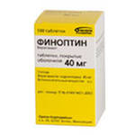 Финоптин таблетки 40 мг 100 шт