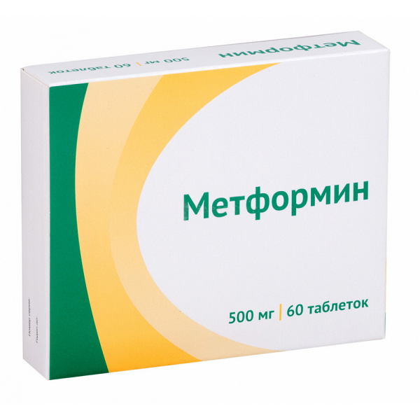 таблетки 500 мг 60 шт.