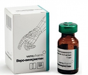 Винкристин Веро раствор для внутривенного введения 1 мг 1 шт. 