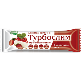 Турбослим Батончик белковый Клубничный чизкейк 50 г