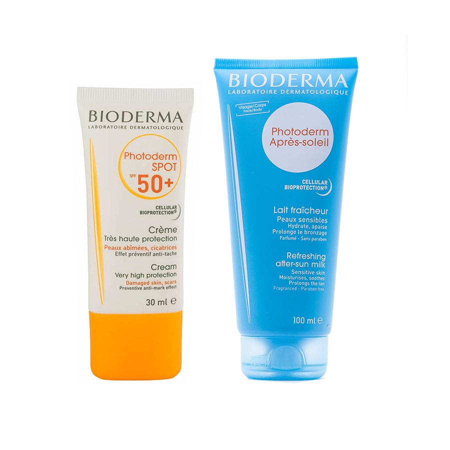 photoderm spot Крем spf50+ 30 мл + photoderm Молочко после солнца 100 мл