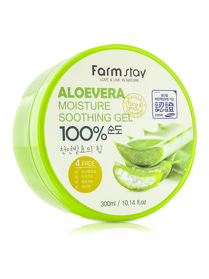 многофункциональный с алоэ вера aloevera moisture soothing gel 300 мл