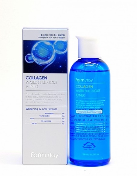 увлажняющий с коллагеном collagen water full moist toner 200 мл