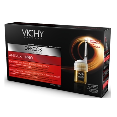vichy Аминексил Про от выпадения волос для мужчин 6 мл 12 шт.