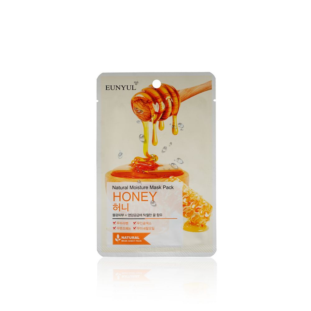 для лица с экстрактом меда 22мл natural moisture mask pack honey
