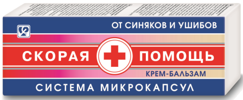 Скорая помощь Крем-бальзам от синяков и ушибов 75 мл