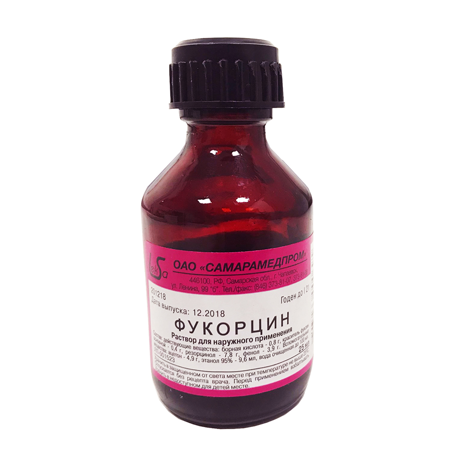 раствор для наружного применения флакон 25 мл