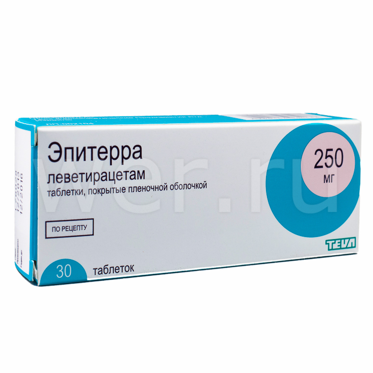 таблетки п/о 250 мг 30 шт