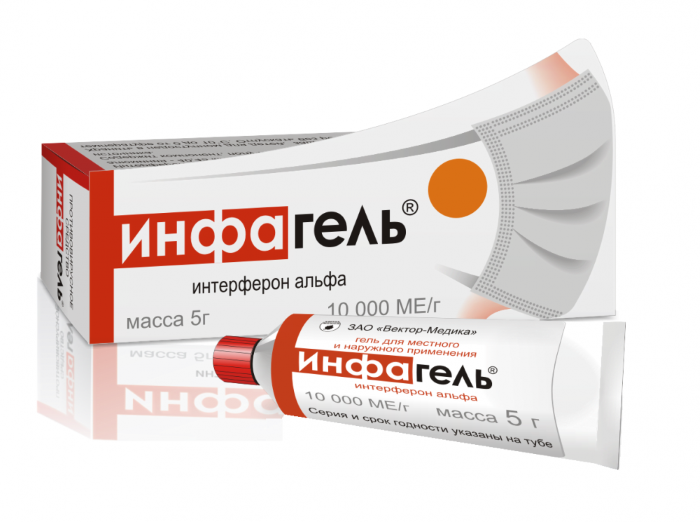 гель для местного и наружного применения 10000 МЕ/г туба 5 г