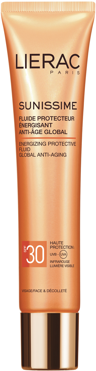 lierac sunissime Флюид солнцезащитный тонизирующий spf30 40 мл
