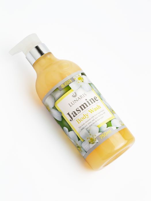 lunaris Гель для душа мягкий и нежный с цветами жасмина 750 мл