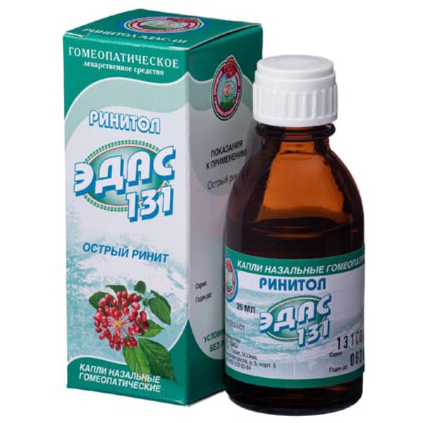 капли гомеопатические 25 мл