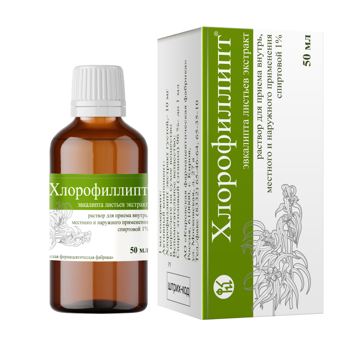 спиртовой раствор для приема внутрь и местного применения  1% флакон 50 мл Кировская ФФ