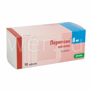 таблетки 8 мг 90 шт.