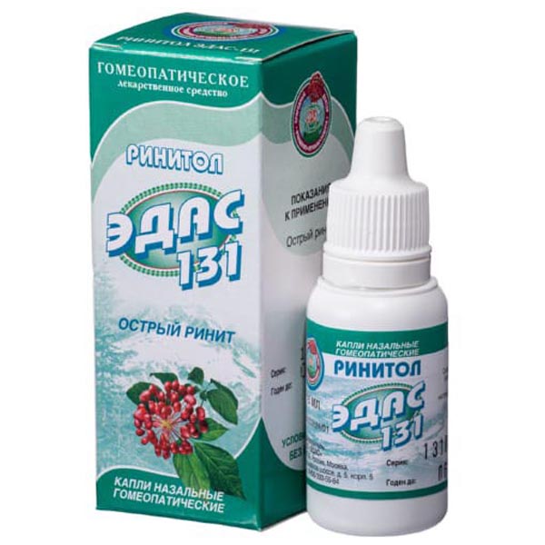 капли гомеопатические 15 мл