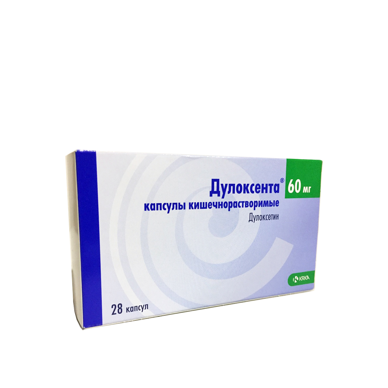 капсулы кишечнорастворимые 60 мг 28 шт.