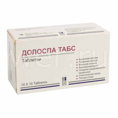 Долоспа таблетки 100 шт.