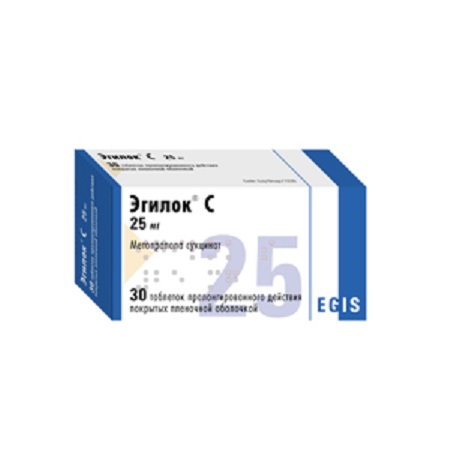 таблетки пролонгированные 25 мг 30 шт.