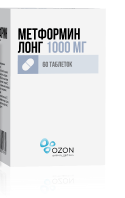 таблетки с пролонгированным высвобождением 1000 мг 60 шт.