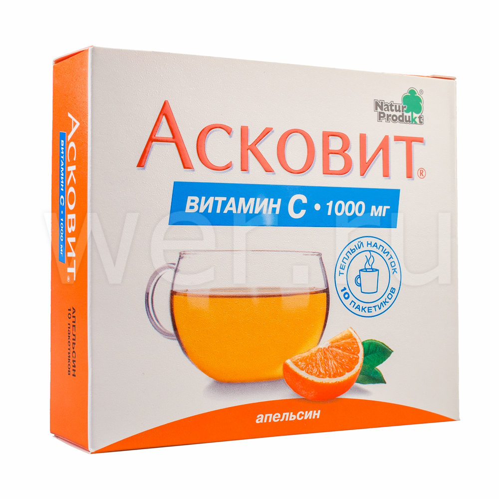 Витамин c саше 1000 мг 10 шт. Апельсин