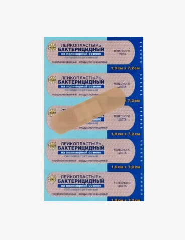 1,9 см х 7,2 см на полимерной основе leiko