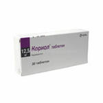 Кориол таблетки 12,5 мг 30 шт