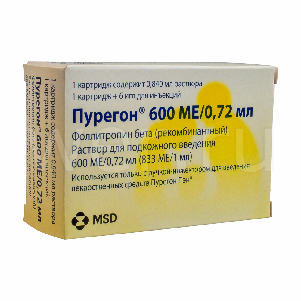 раствор для подкожного введения 600 МЕ/0,72 мл картридж 1 шт.