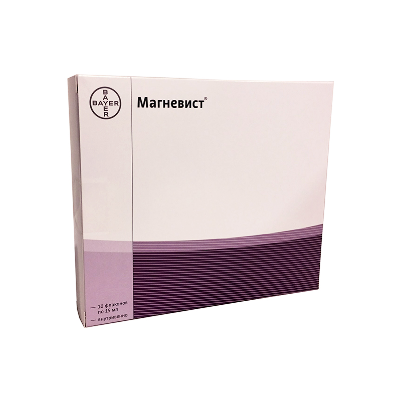 раствор для внутривенного введения 0,5 ммоль/мл 15 мл флакон 10 шт.