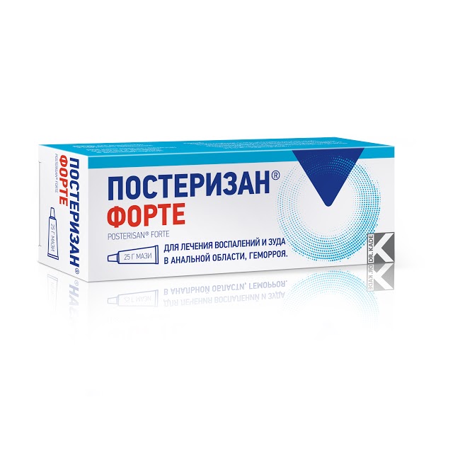 Постеризан Форте мазь для ректального и наружного применения туба 25 г