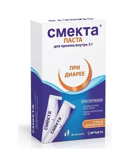 паста для приема внутрь 3 г пакетики 8 шт. Карамель-Какао