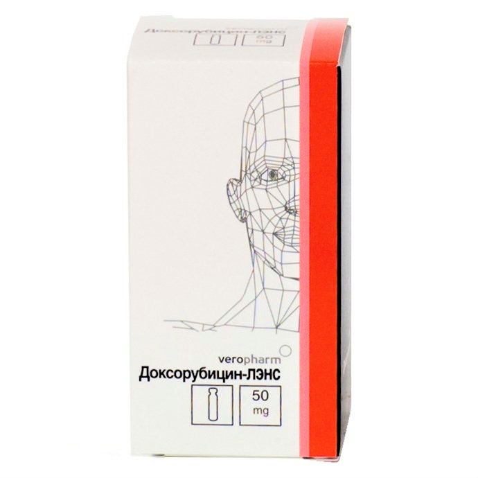 лиофилизат для приготовления раствора для внутрисосудистого и внутрипузырного введения 50 мг (2 мг/мл) флакон 1 шт.