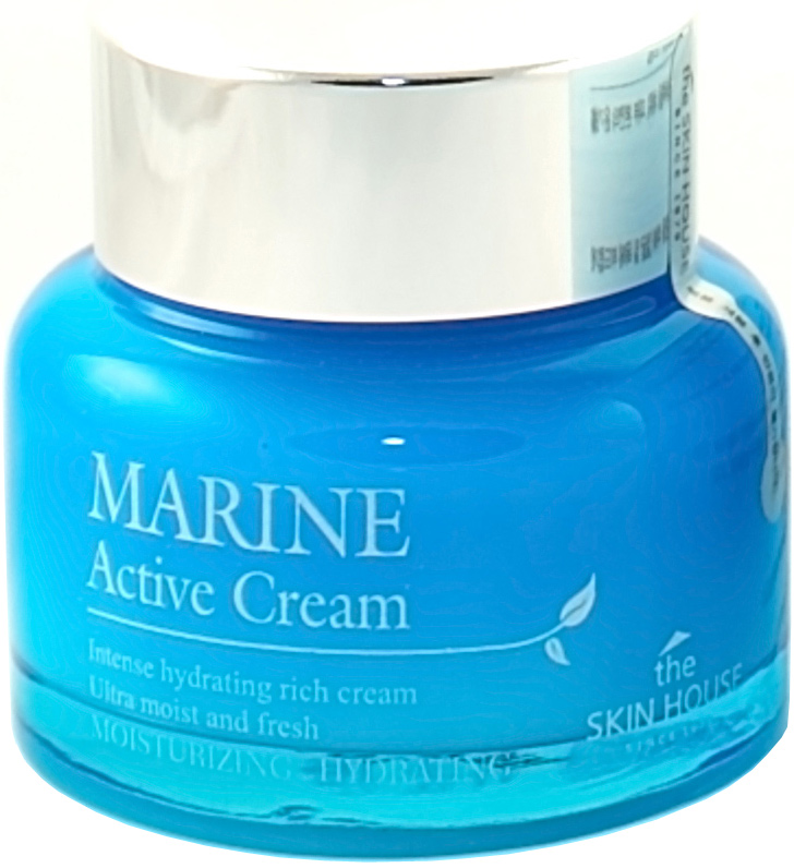для лица с морской водой и водорослями marine active cream 50 мл