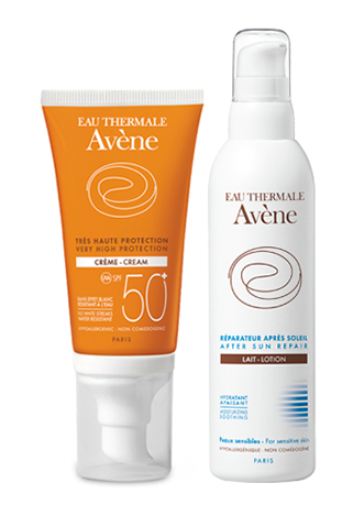 Солнцезащитный уход Набор Крем + Молочко spf 50 + 200 мл + 50 мл