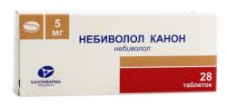 Небиволол таблетки 5 мг 28 шт.