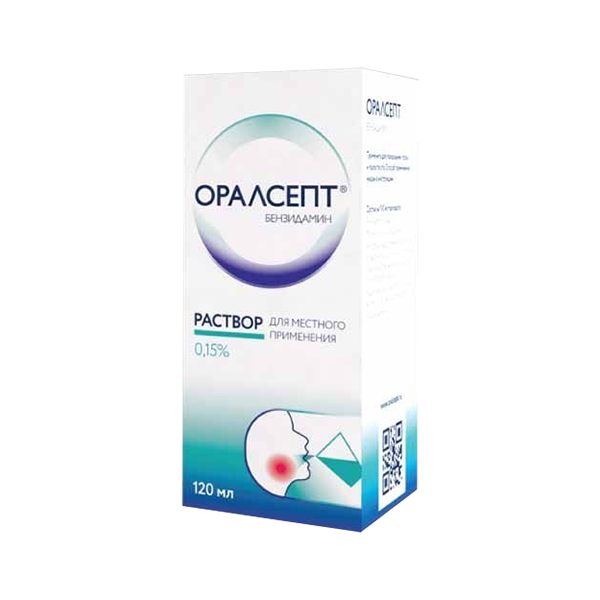 раствор для местного применения 0,15% 120 мл