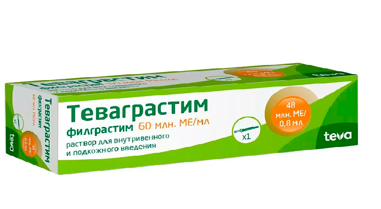 раствор для внутривенного и подкожного введения 48 млн. МЕ (60млн.МЕ/мл) шприц 0,8 мл 1 шт.