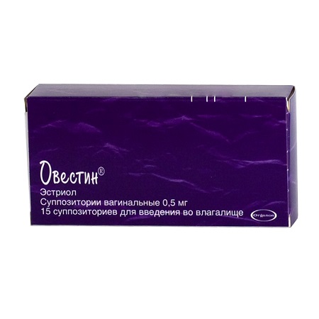 суппозитории вагинальные 0,5 мг 15 шт.