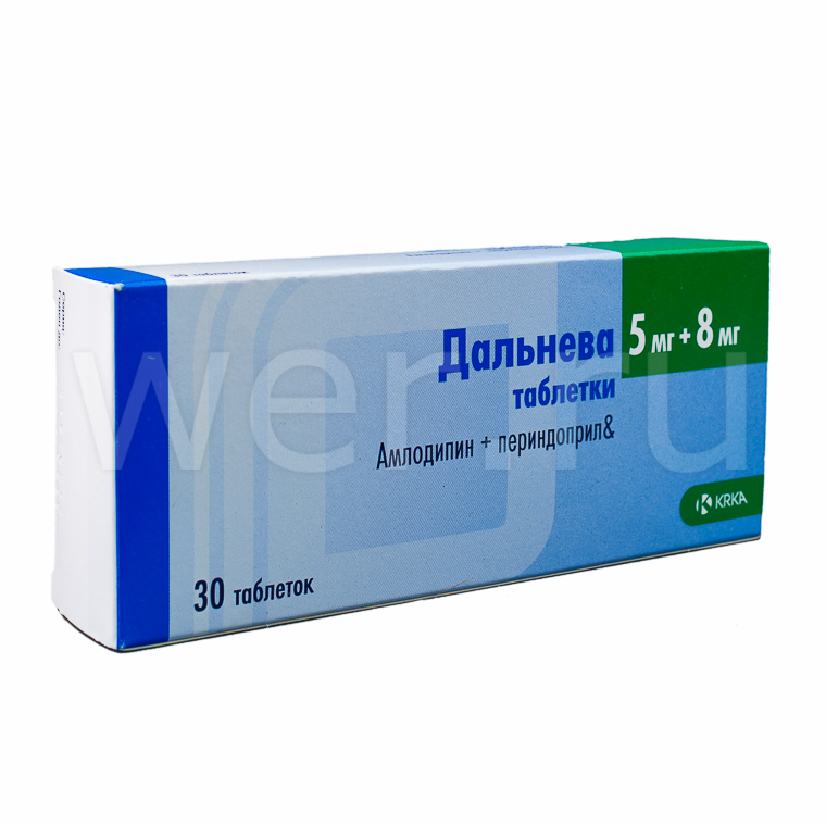 таблетки 5 мг+8 мг 30 шт.