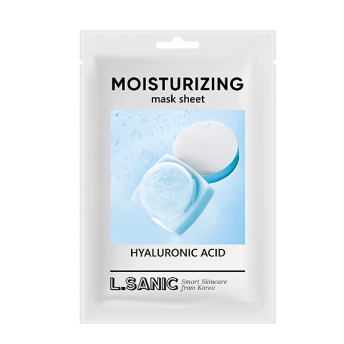 l`sanic Маска тканевая Увлажняющая с гиалуроновой кислотой 25 мл