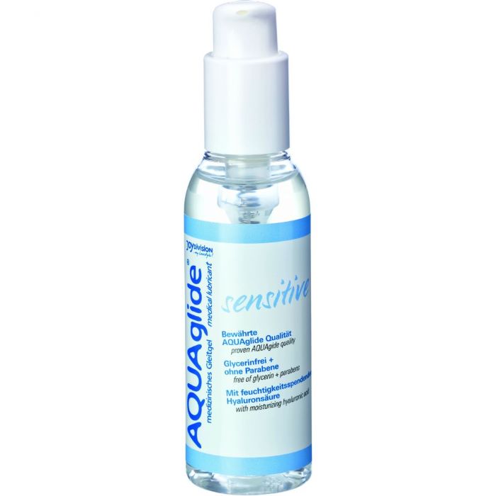 Интим Гель-смазка с гиалуроновой кислотой 125мл joydivision aquaglide sensitive