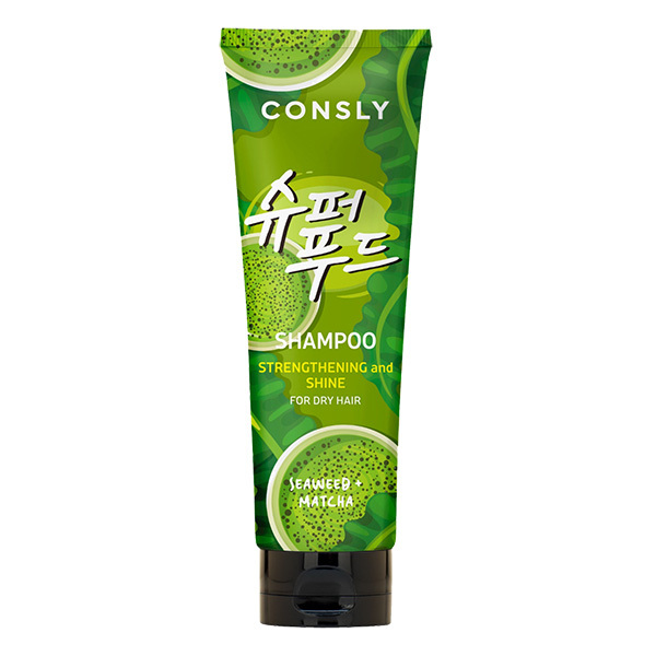 для силы и блеска волос с экстрактами водорослей и зеленого чая Матча 250мл