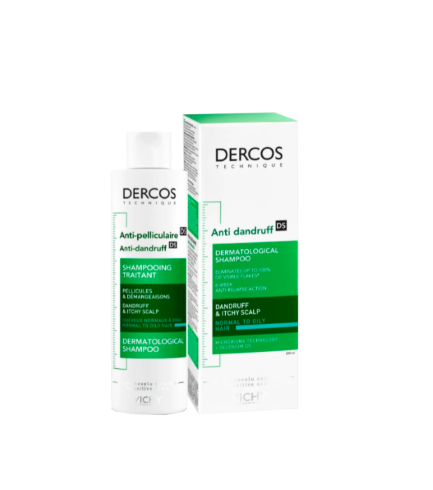 Шампунь-уход интенсивный против перхоти для жирной кожи головы 200 мл