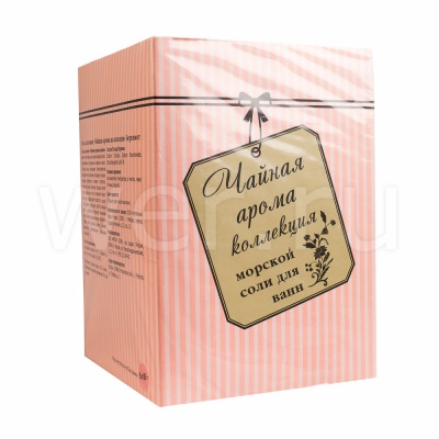 для ванн Чайная арома коллекция Бергамот 6 х 60 г