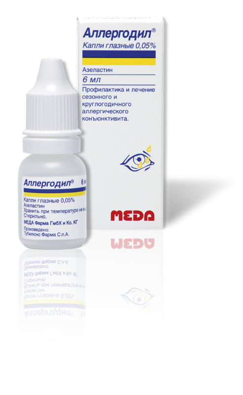 капли глазные 0,05% (500 мкг/мл) 6 мл флакон с капельницей