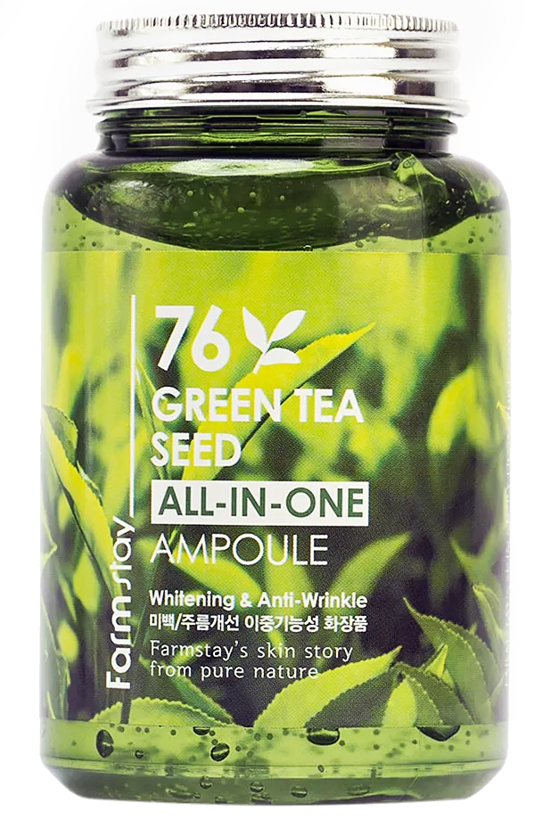 многофункциональная ампульная all-in-one ampoule с зеленым чаем 250 мл