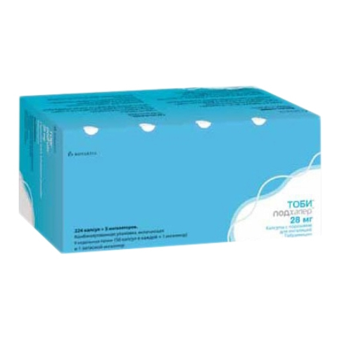 капсулы с порошком для ингаляций 28 мг 224 шт. в комплекте с 5 ингаляторами