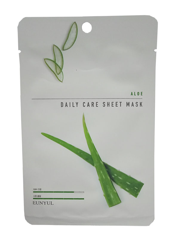 для лица с экстрактом алоэ 22мл aloe daily care sheet mask