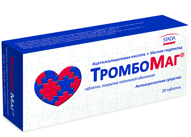 Тромбомаг таблетки 150 мг+30,39 мг 30 шт.