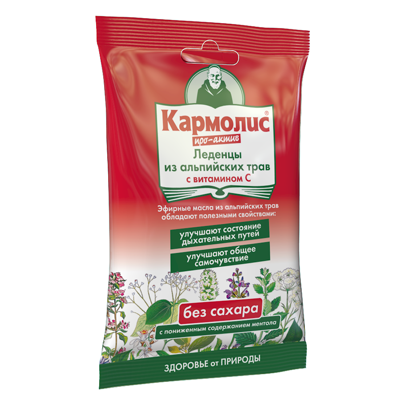 Леденцы без сахара с витамином С 75 г