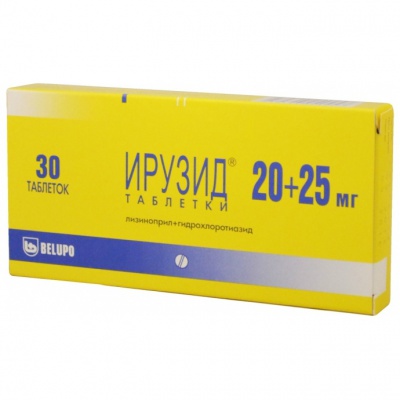 таблетки 20 мг+25 мг 30 шт.
